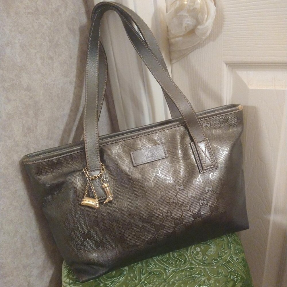 Gucci Small Joy Coated PVC Tote Bag
